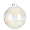 Store Depot Glas-Weihnachtskugeln Holo Glimmer