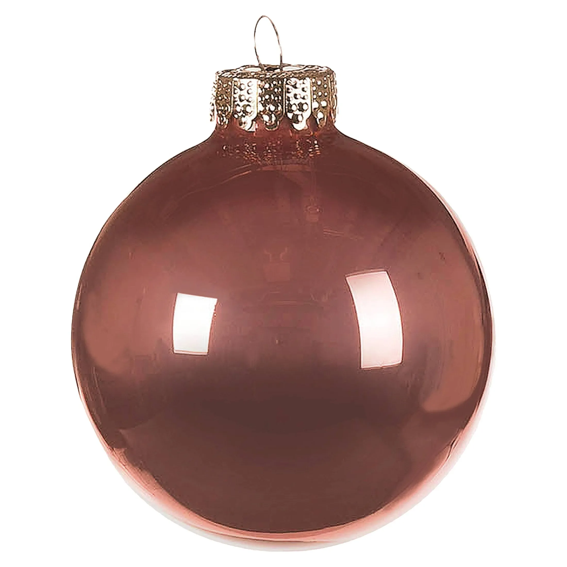 Online Depot Glas-Weihnachtskugeln Opal