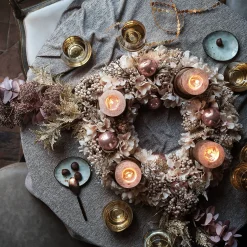 Online Depot Glas-Weihnachtskugeln Opal