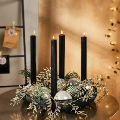 Store Depot Glas-Weihnachtskugeln Opal