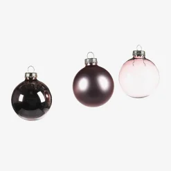 Discount Depot Glas-Weihnachtskugel-Set