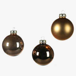 New Depot Glas-Weihnachtskugel-Set