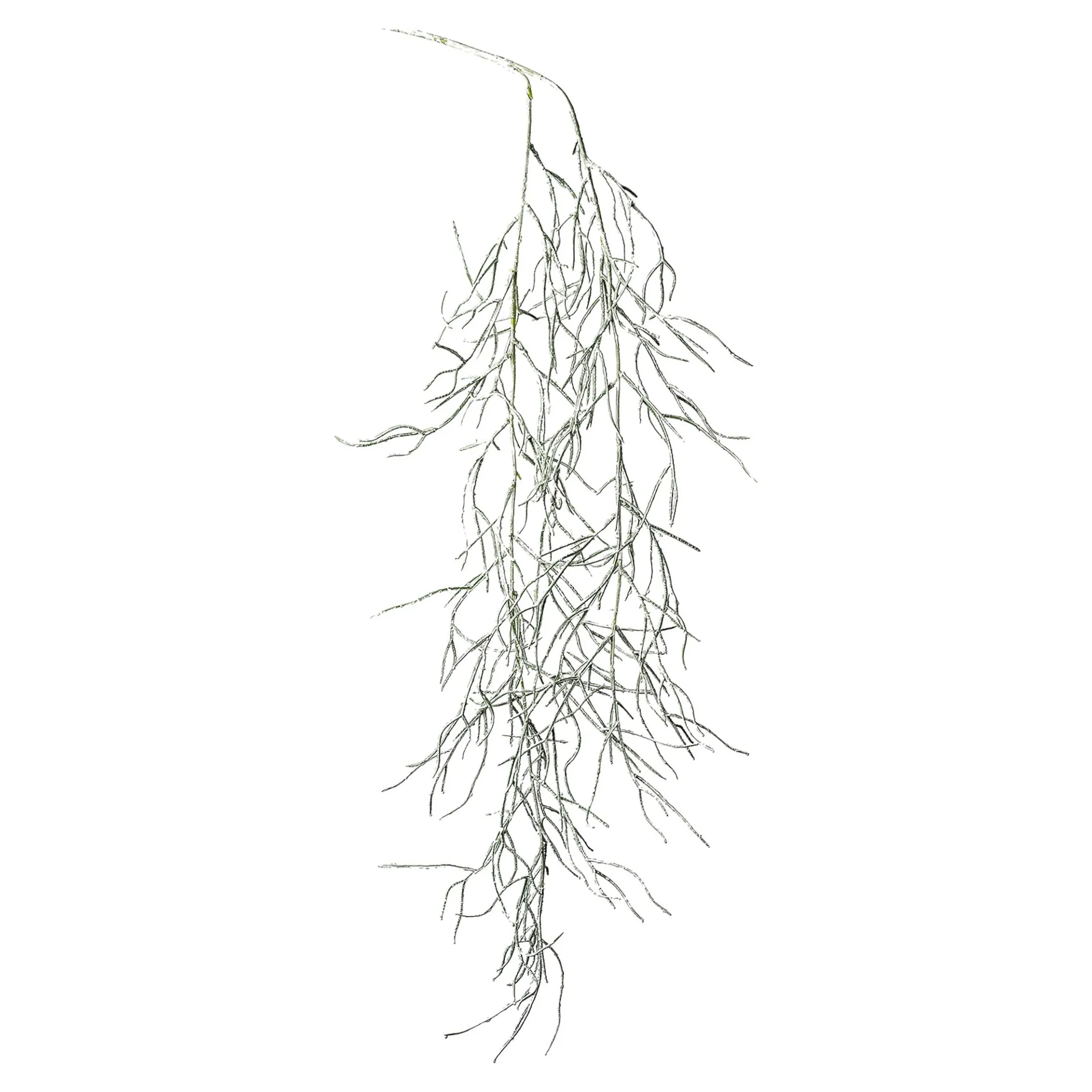 Cheap Depot Glitzer-Kunstzweig Tillandsia, Hangend
