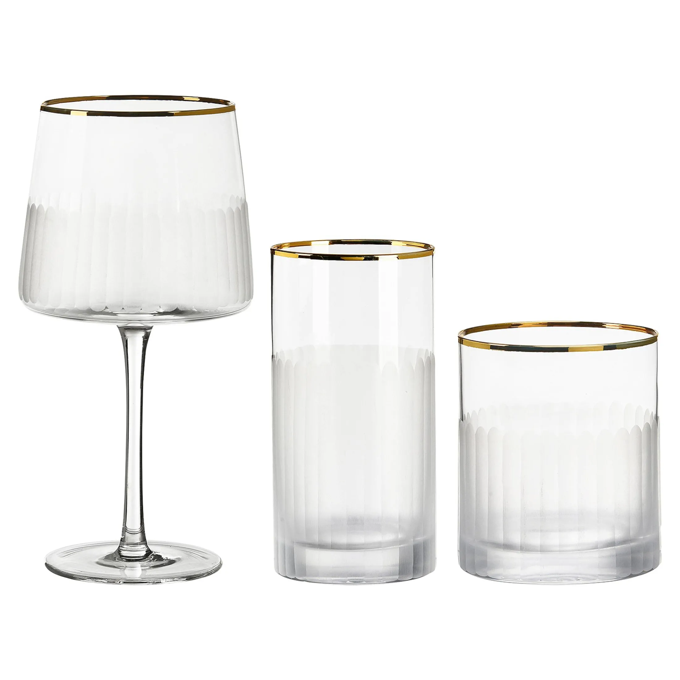 Online Depot Gläser-Set Frosted