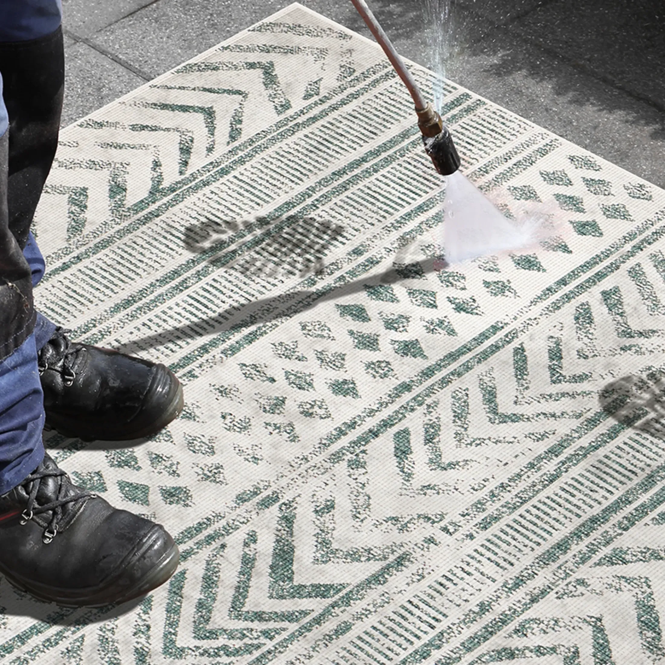 Depot Eckige Teppiche>In- & Outdoor-Teppich Birni