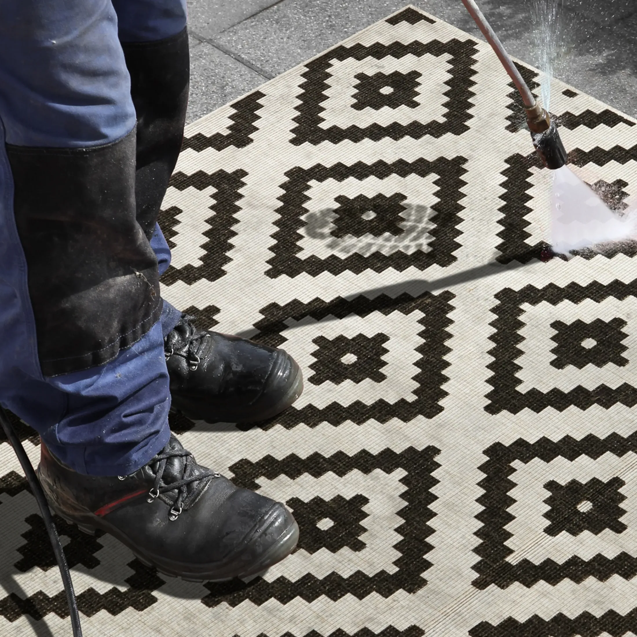 Depot Eckige Teppiche>In- & Outdoor-Teppich Malta, Wendbar