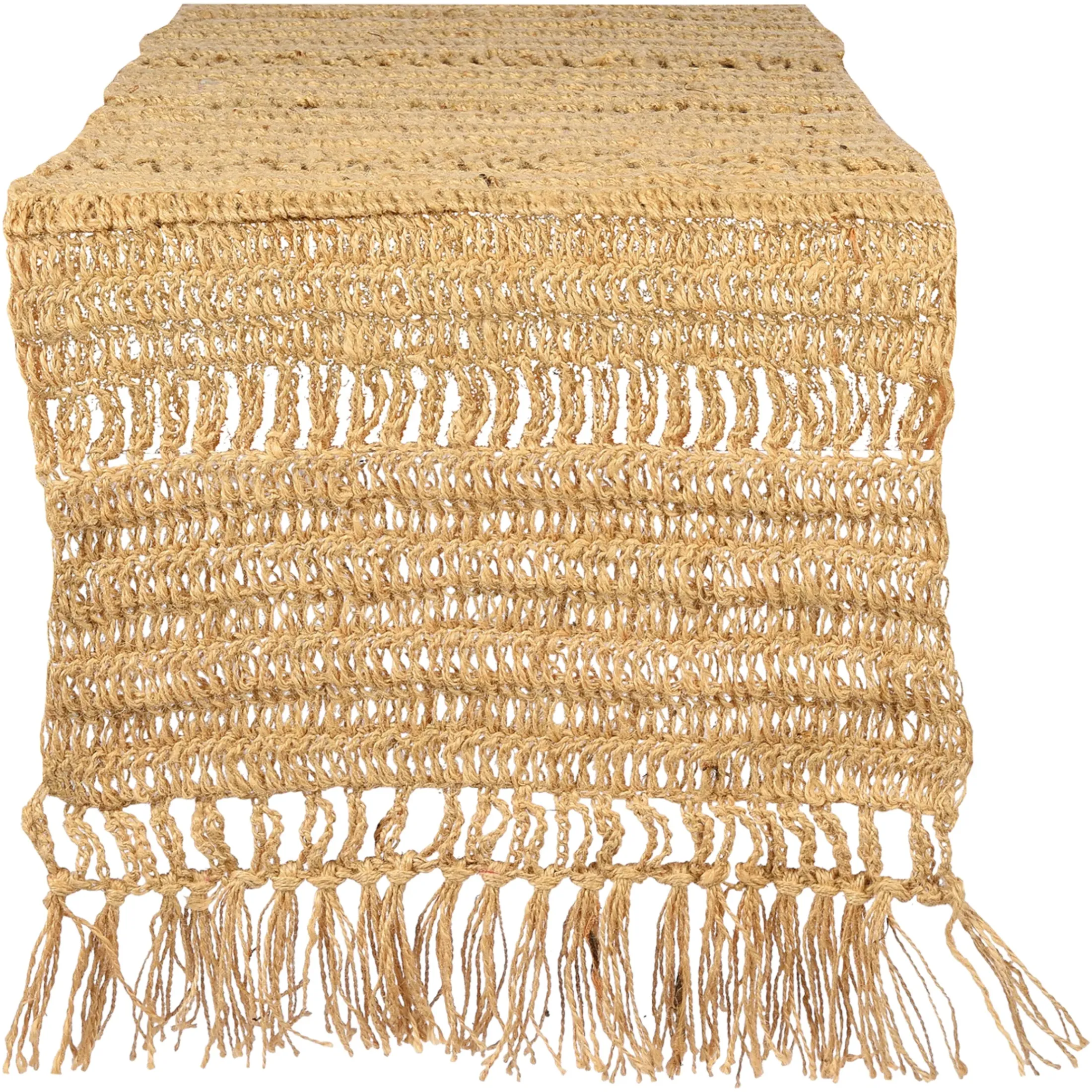 Depot Tischläufer>Jute-Tischläufer Makramee