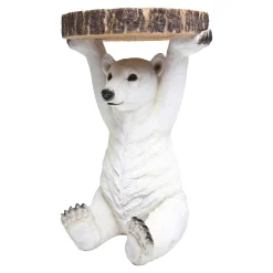 Hot Depot Kare Beistelltisch Polar Bear