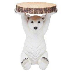 Hot Depot Kare Beistelltisch Polar Bear