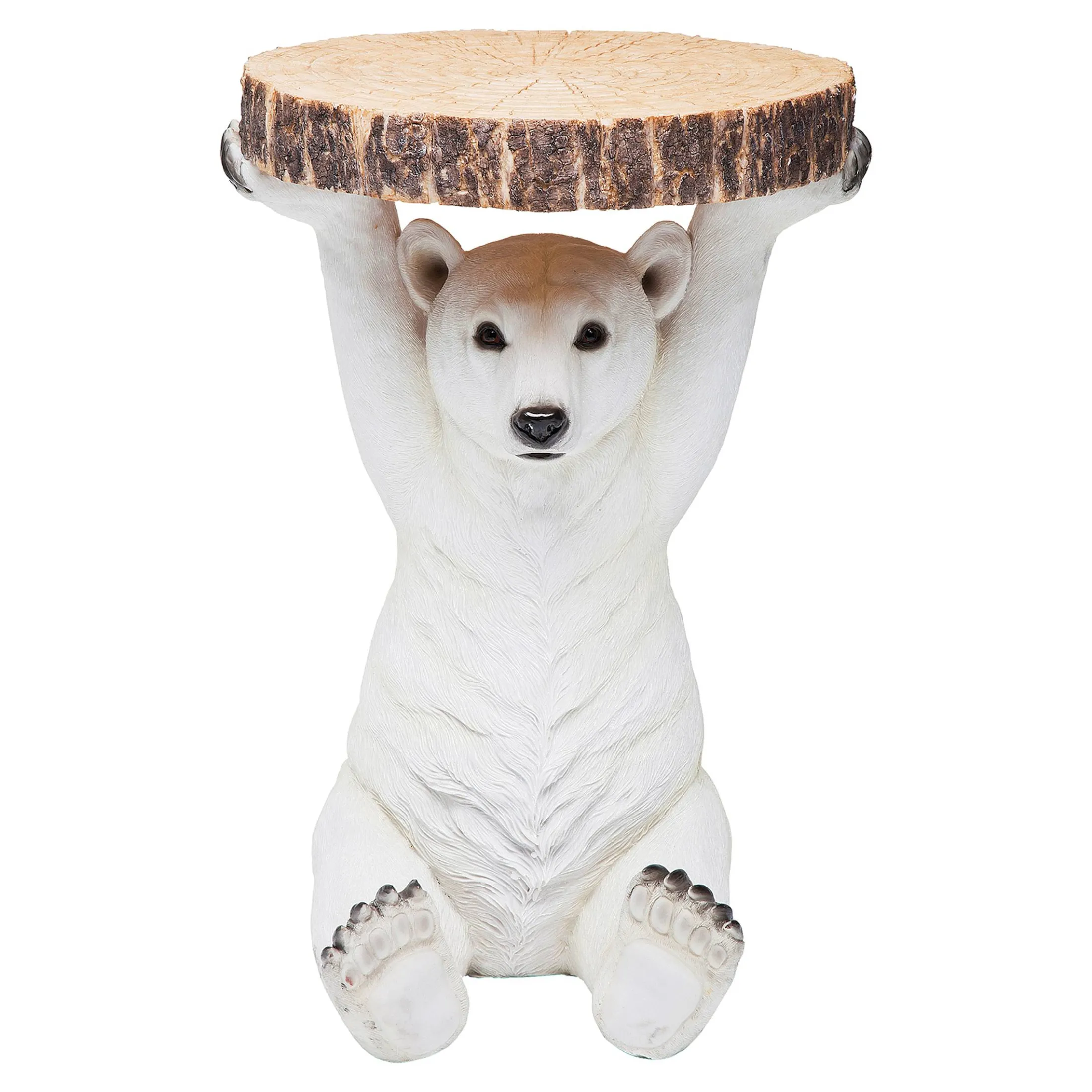 Hot Depot Kare Beistelltisch Polar Bear