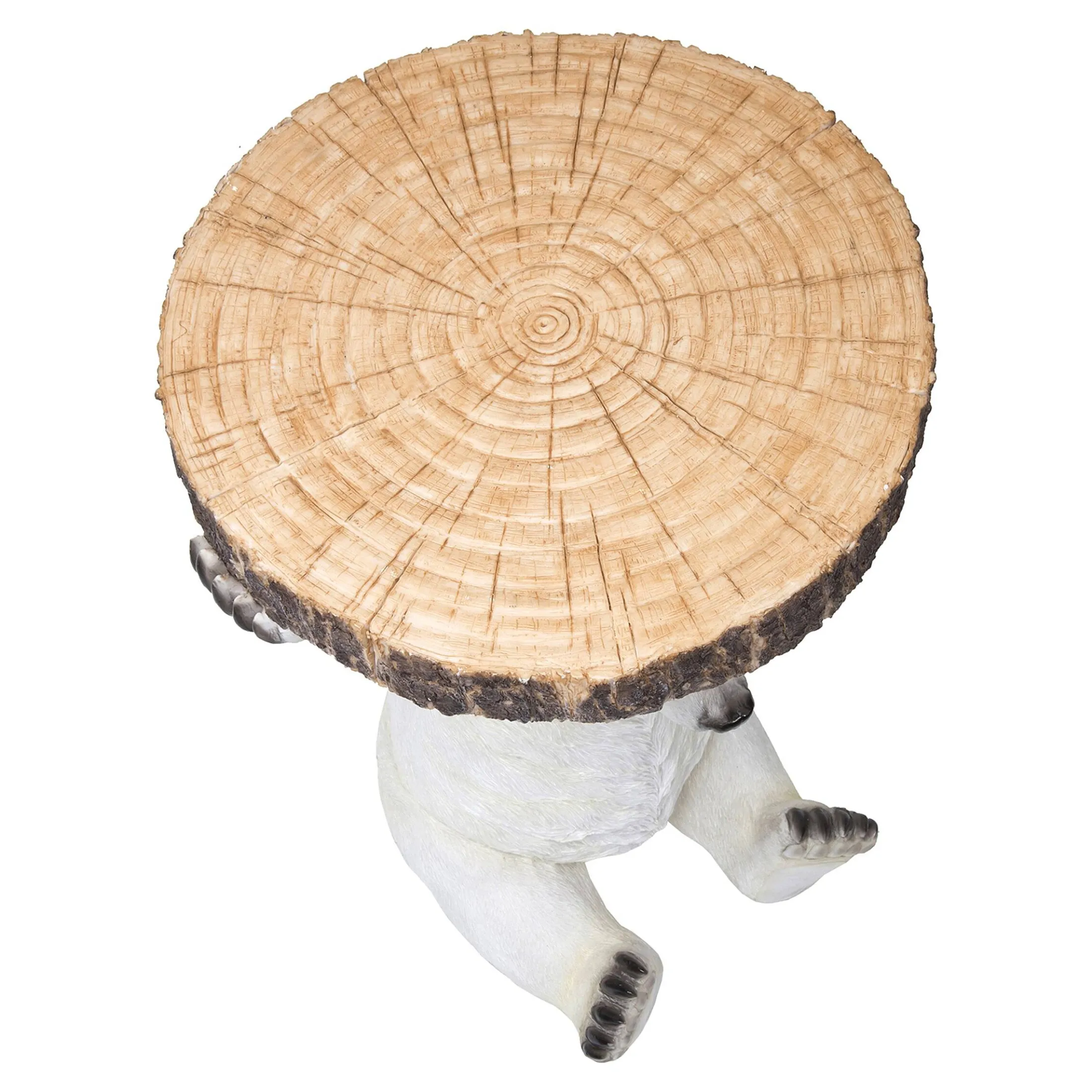 Hot Depot Kare Beistelltisch Polar Bear