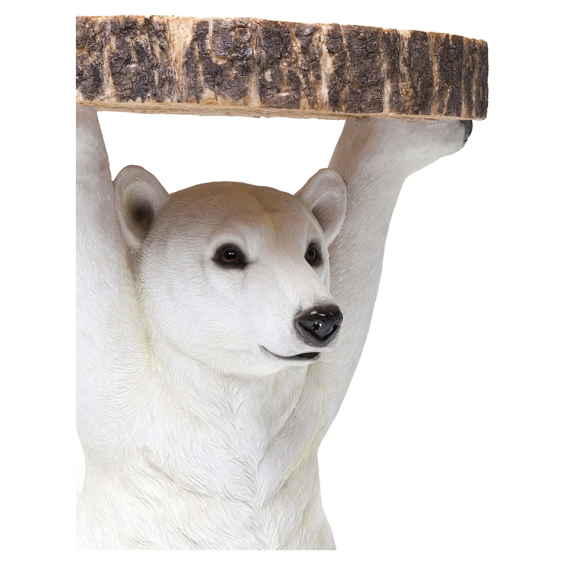 Hot Depot Kare Beistelltisch Polar Bear