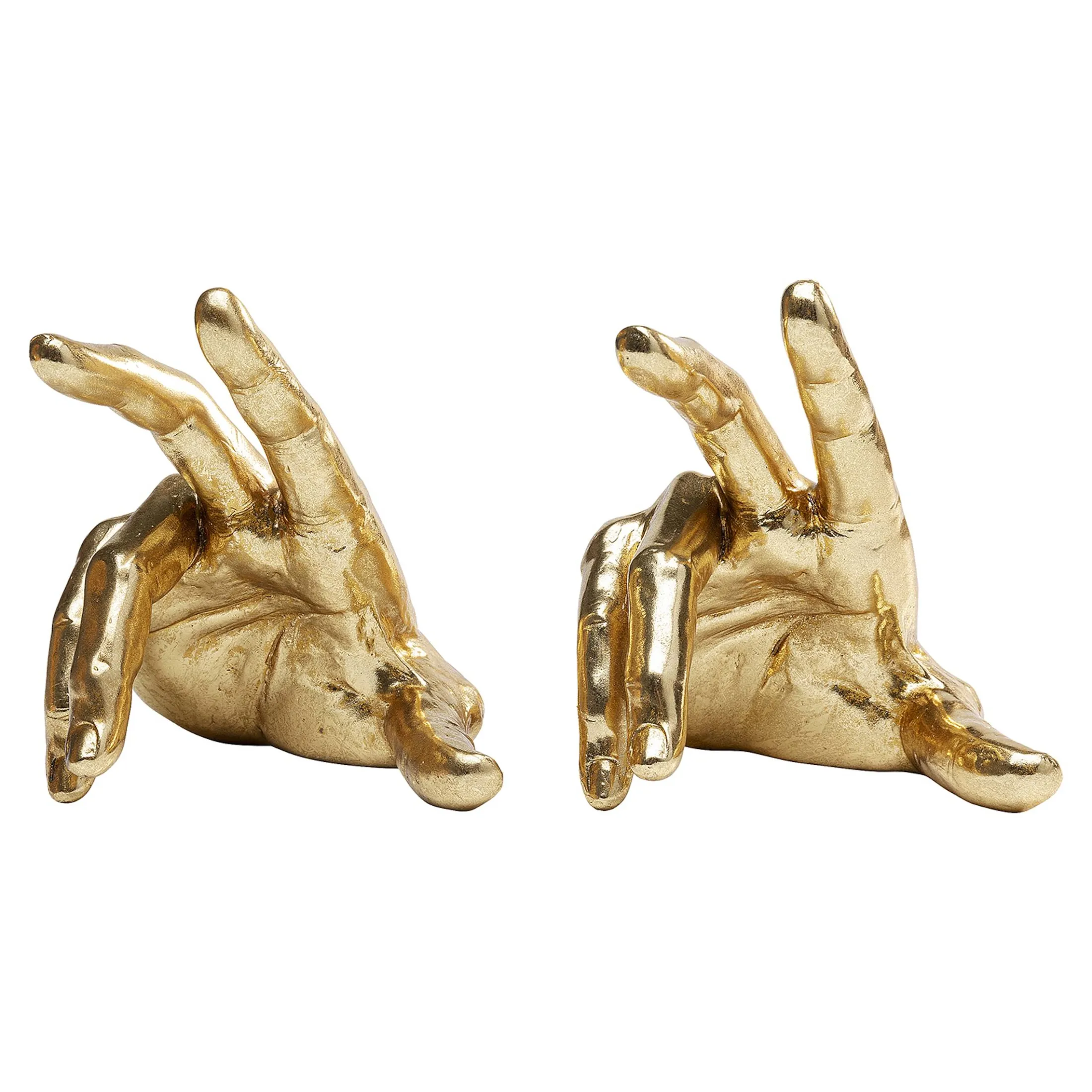 Fashion Depot Kare Buchstutzen-Set Holding Fingers