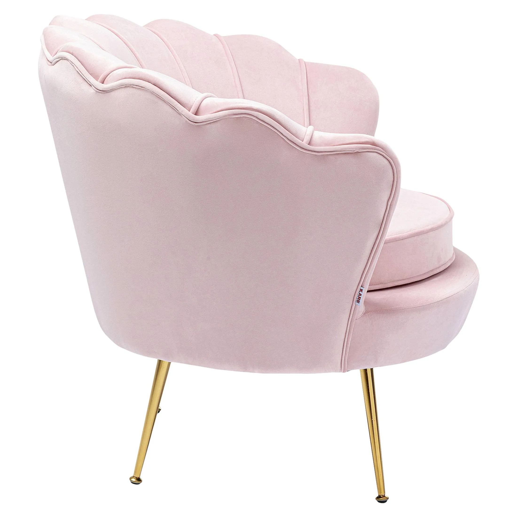 Flash Sale Depot Kare Samt-Sessel Water Lily