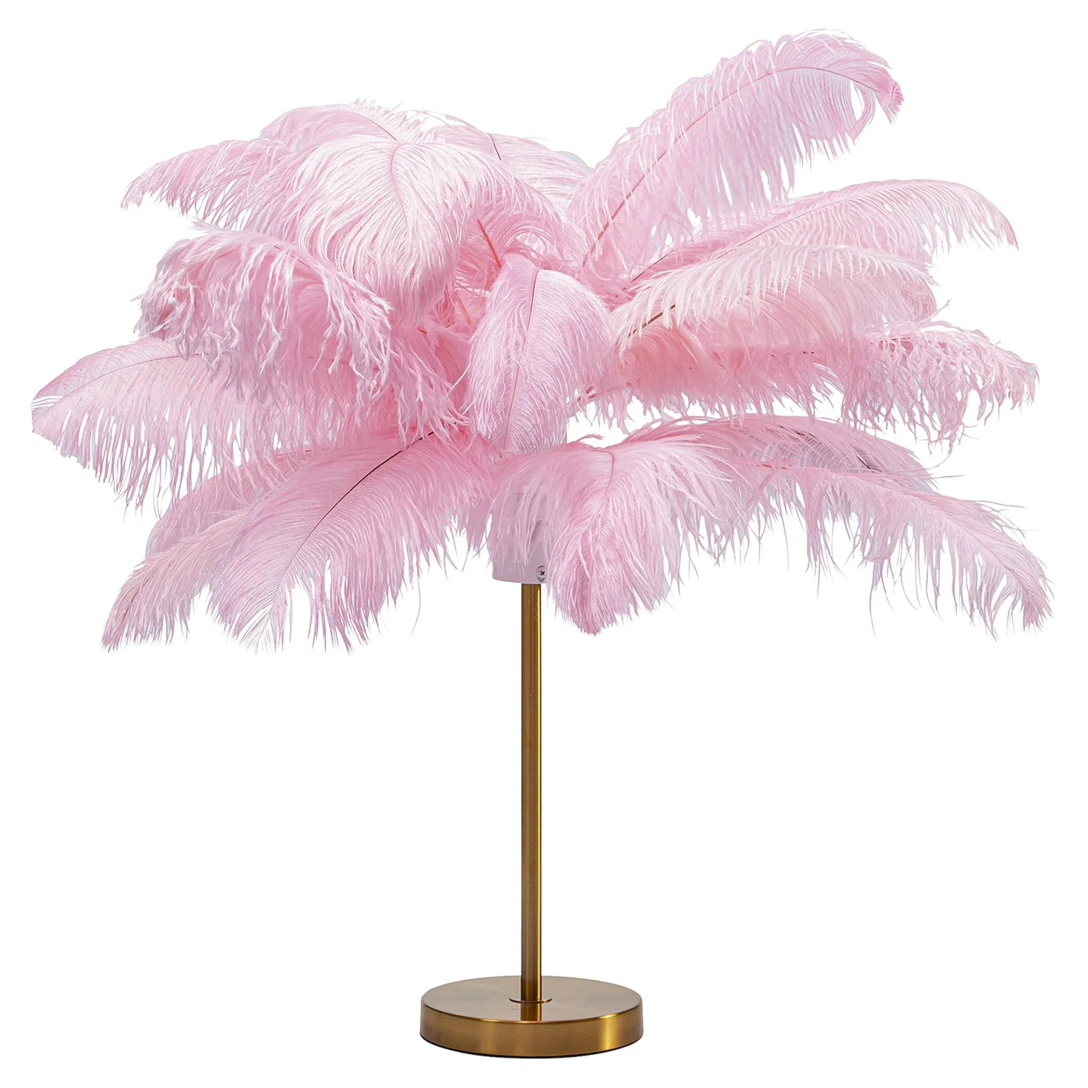 Cheap Depot Kare Tischleuchte Feather Palm