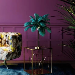 Fashion Depot Kare Tischleuchte Feather Palm