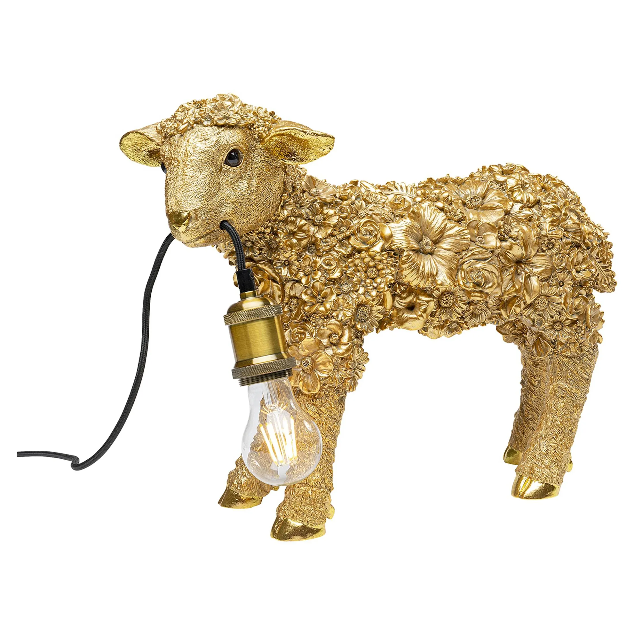 Fashion Depot Kare Tischleuchte Flower Sheep