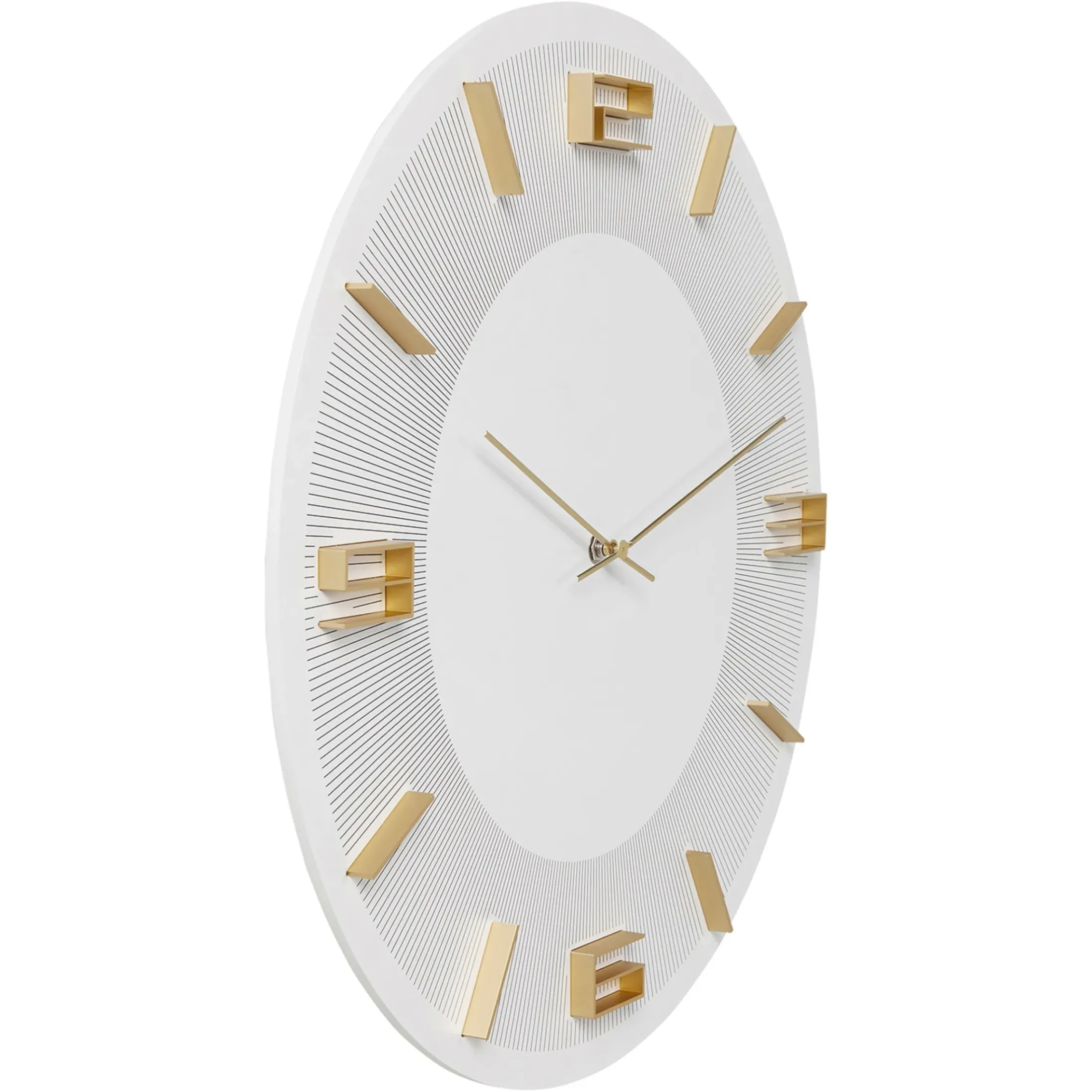 Depot Wanddeko>Kare Wanduhr Leonardo