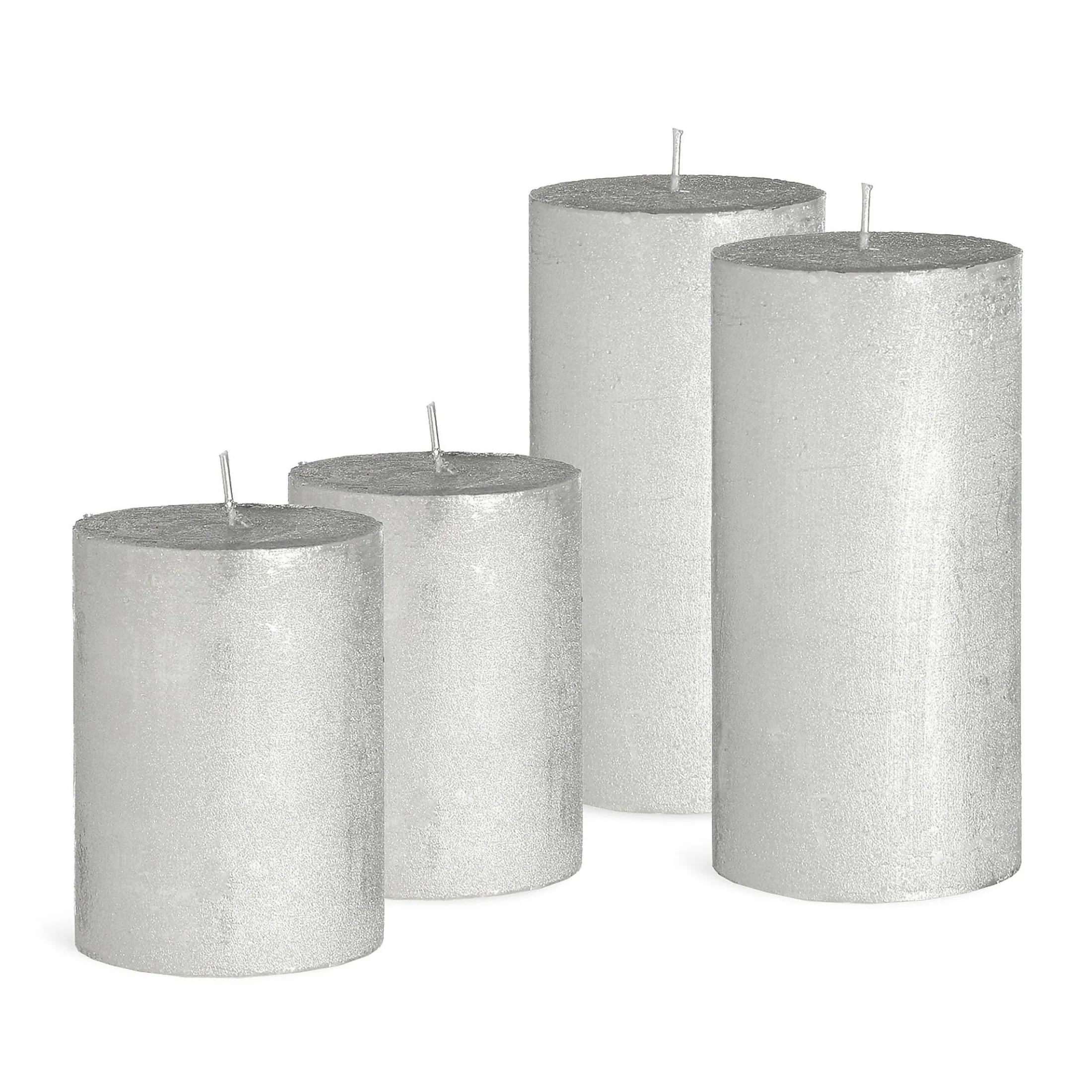 Shop Depot Kerzen-Set Metallic Finish