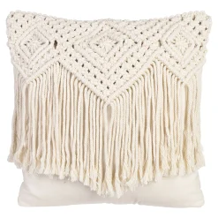 Fashion Depot Kissen-Set Jute & Makramee