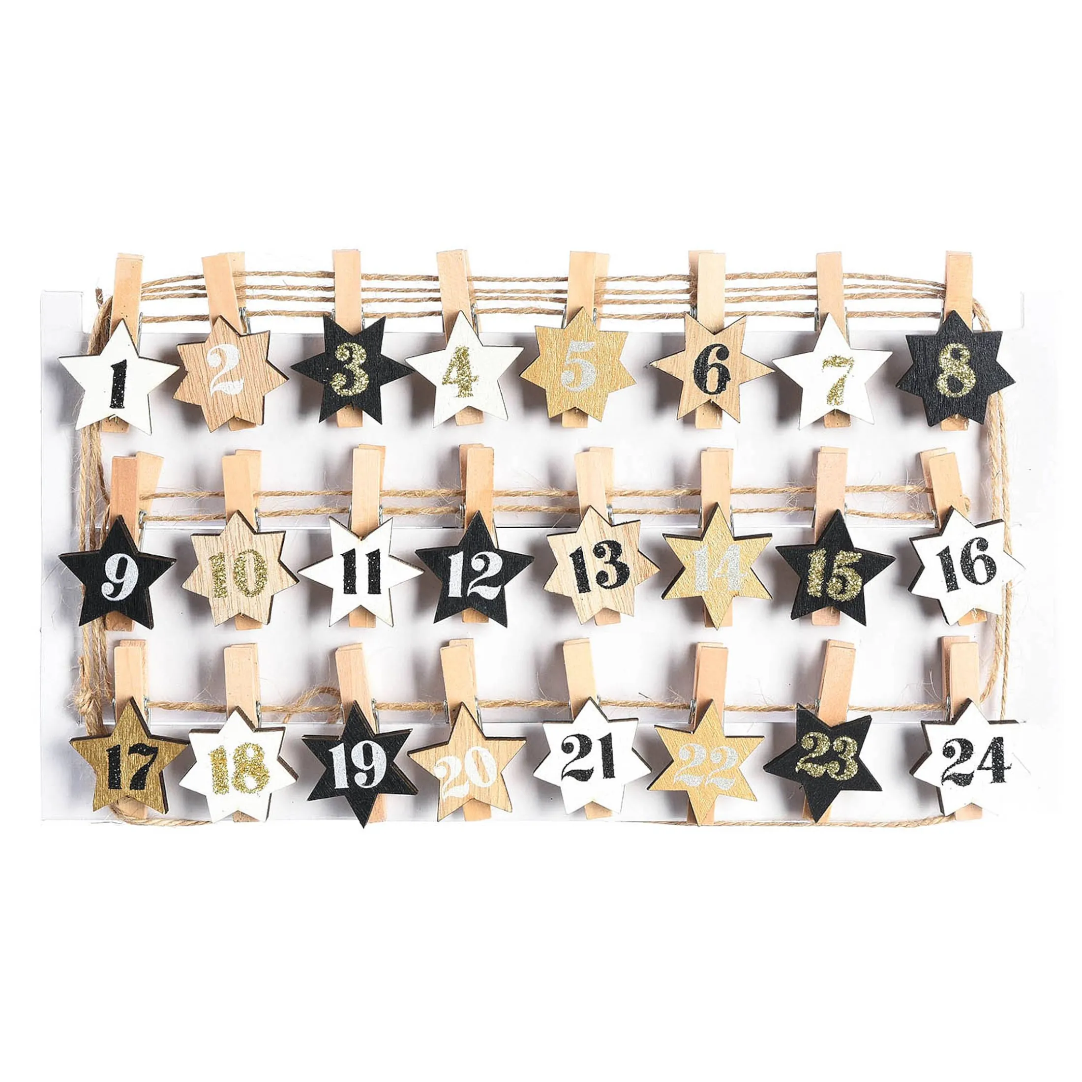 Outlet Depot Klammern-Set Advent