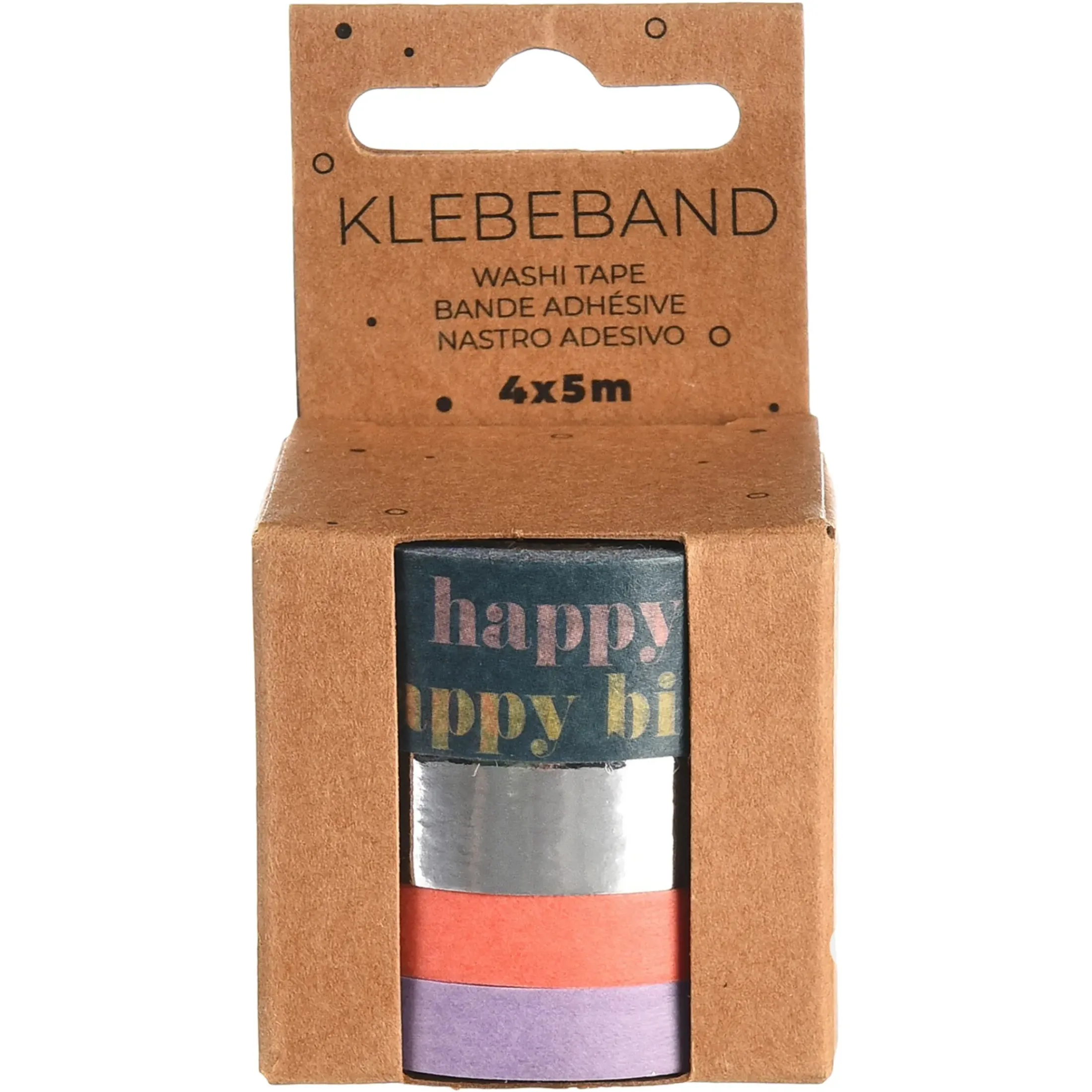 Depot Geschenkbänder>Klebeband Happy Birthday