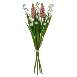 Cheap Depot Kunstblumenbund Hyazinthe & Maiglockchen