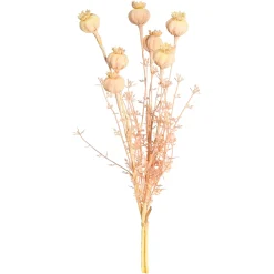 Depot Einzelblumen & Zweige>Kunstblumenbund Mohn