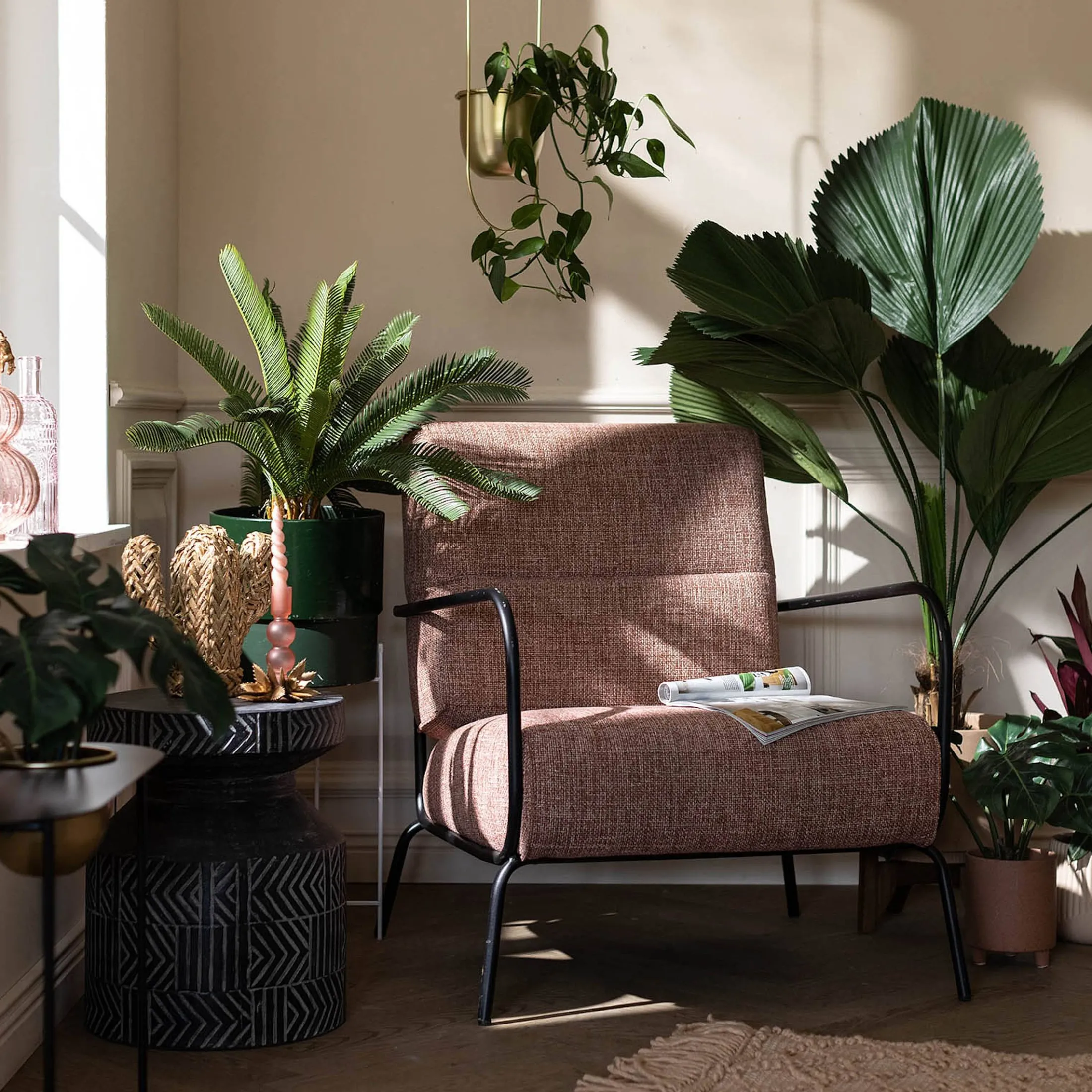 Fashion Depot Kunstpflanze Monstera Im Topf