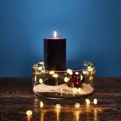 Best Depot Led-Lichterkette Mini-Schneeflocke