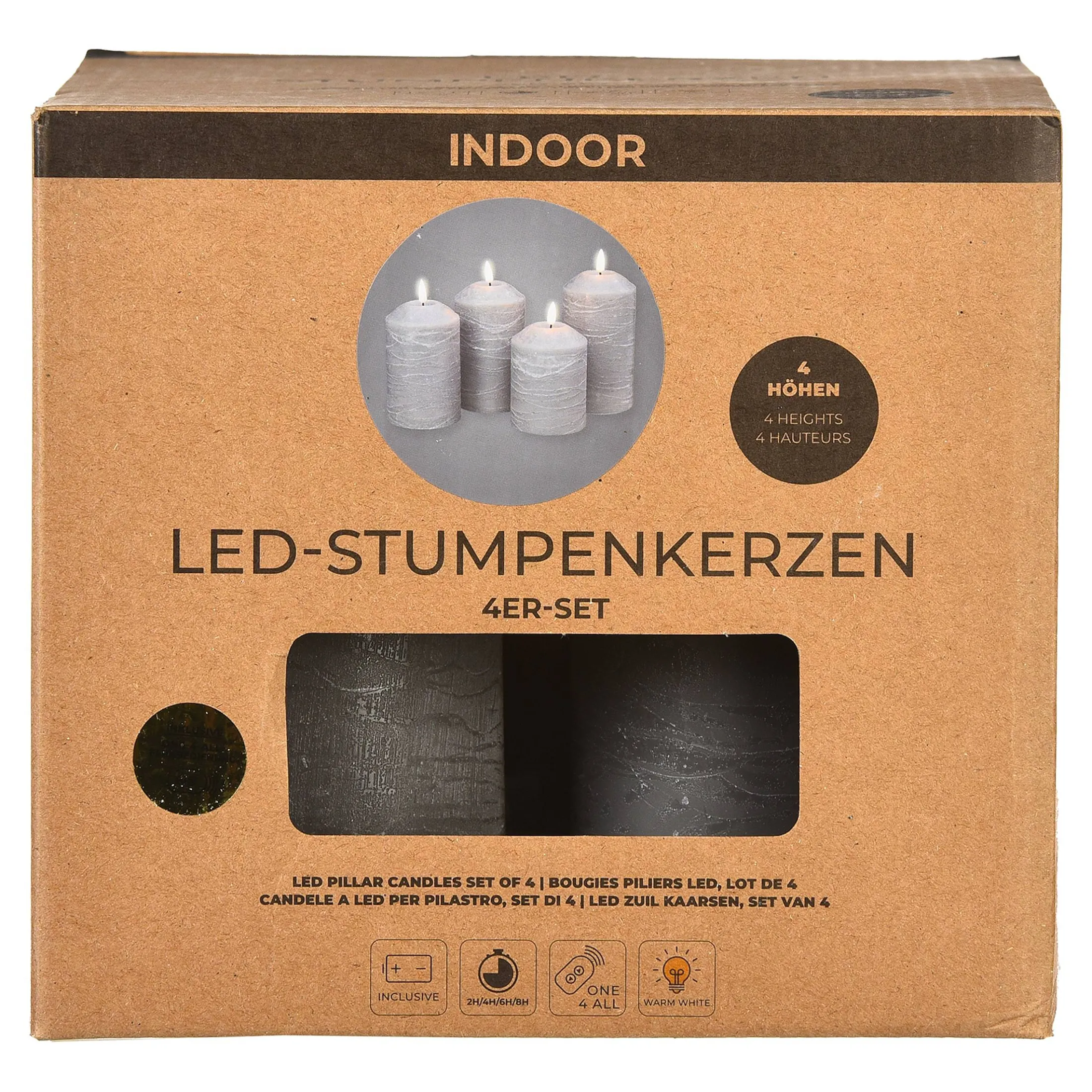Sale Depot Led-Stumpenkerzen-Set