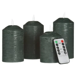 Discount Depot Led-Stumpenkerzen-Set