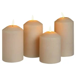 Online Depot Led-Stumpenkerzen-Set