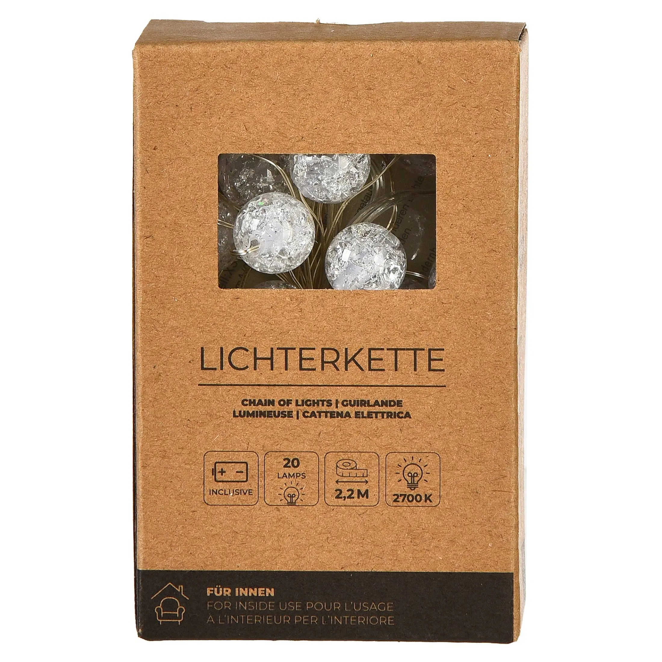 Outlet Depot Lichterkette Eiskugeln