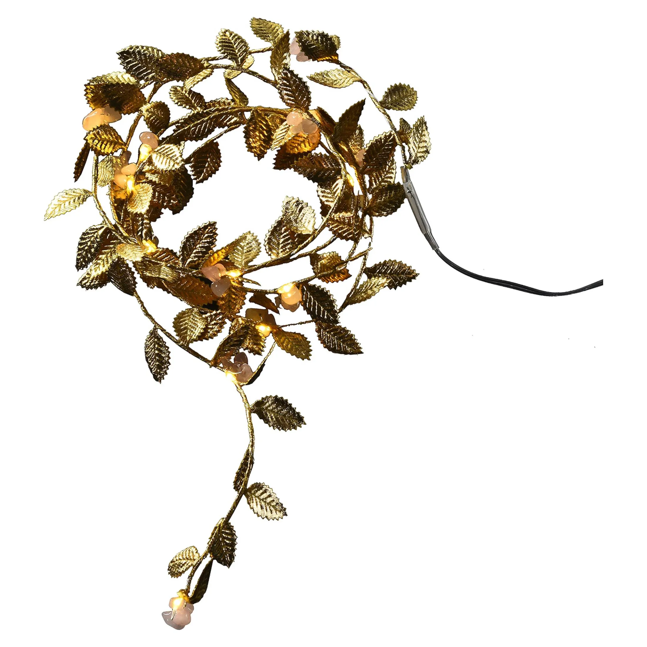 Fashion Depot Lichterkette Golden Leaves