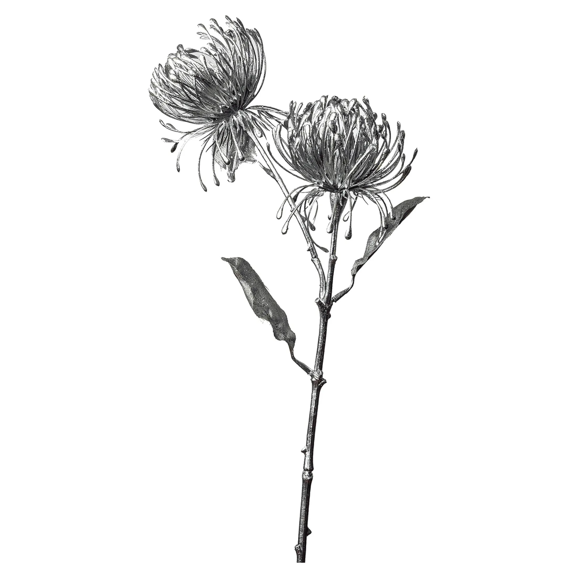 Fashion Depot Metallic-Kunstblume Protea
