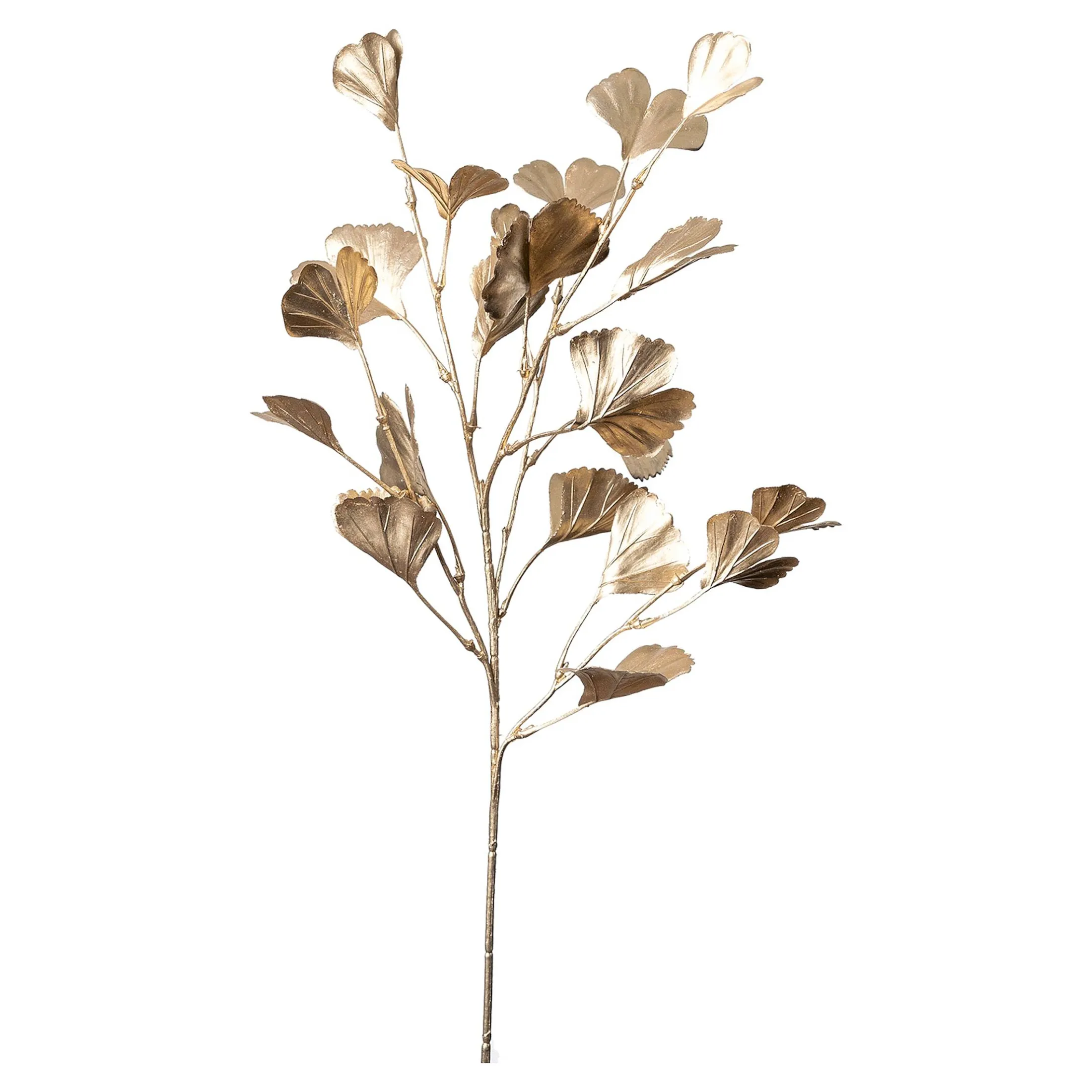 Best Depot Metallic-Kunstzweig Ginkgo