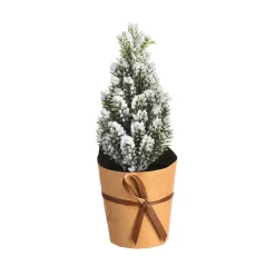 Fashion Depot Mini-Kunstbaum Frosty, Beschneit