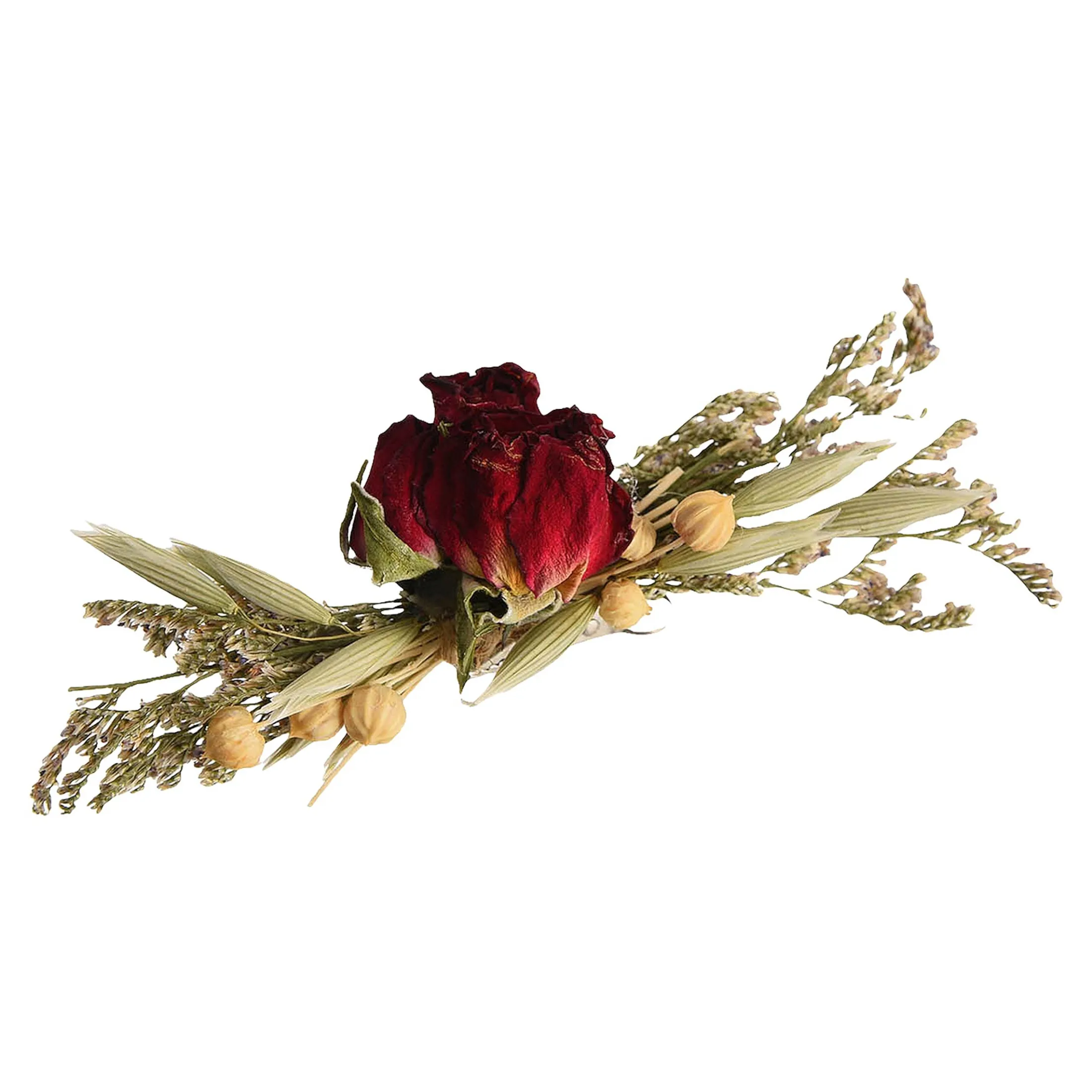 New Depot Mini-Trockenblumen-Bouquet Auf Clip