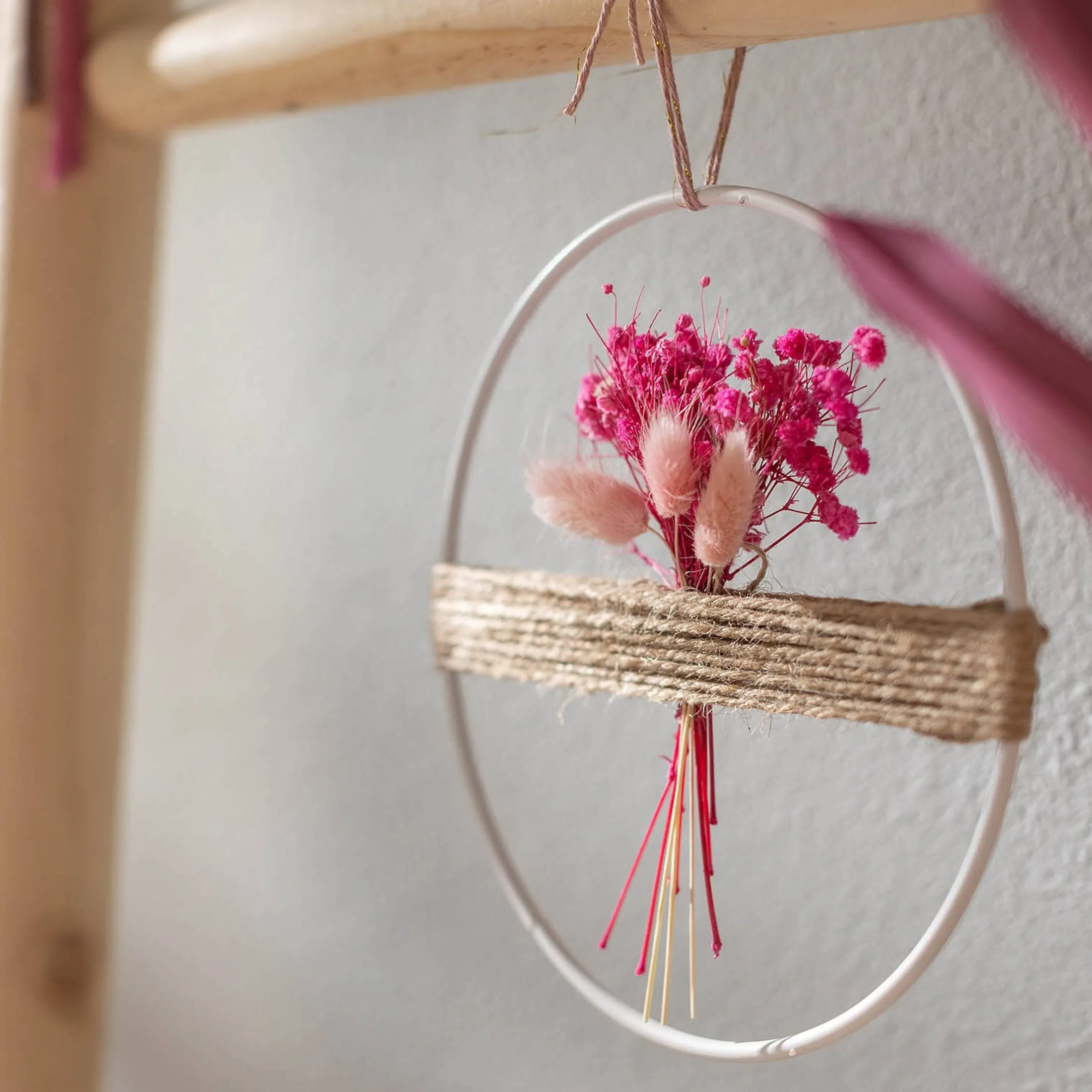 Fashion Depot Mini-Trockenblumenstraus Dried Flowers