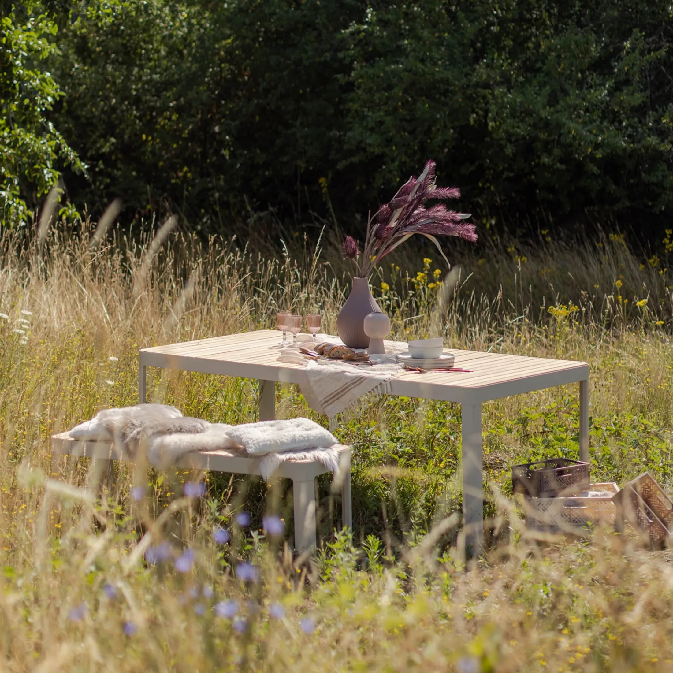 Depot Garten- & Balkonmöbel>Outdoor-Esstisch Sara Aus Teakholz