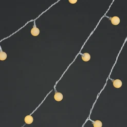 Cheap Depot Outdoor-Lichterkette Mini-Schneeballe, 3-Reihig