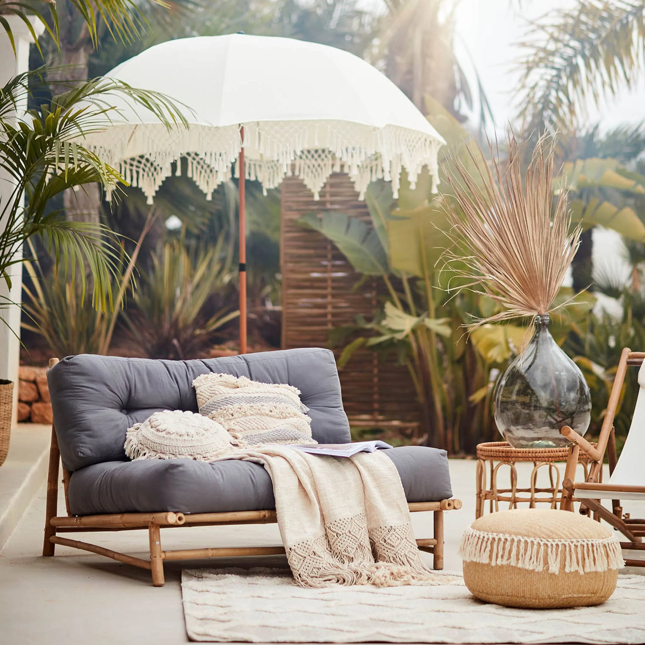 Outlet Depot Outdoor-Paletten-Sitzkissen Sara