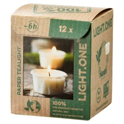 Clearance Depot Papier-Teelichter Light One