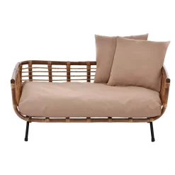 Best Depot Rattan-Haustiersofa Fay