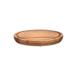 Sale Depot Servierglocke Mit Holzteller