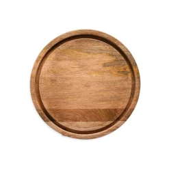 Sale Depot Servierglocke Mit Holzteller