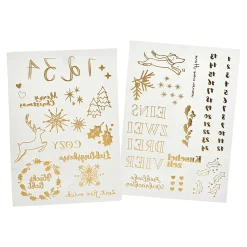 Outlet Depot Spitzkerzen-Set Advent Mit Kerzen-Stickern