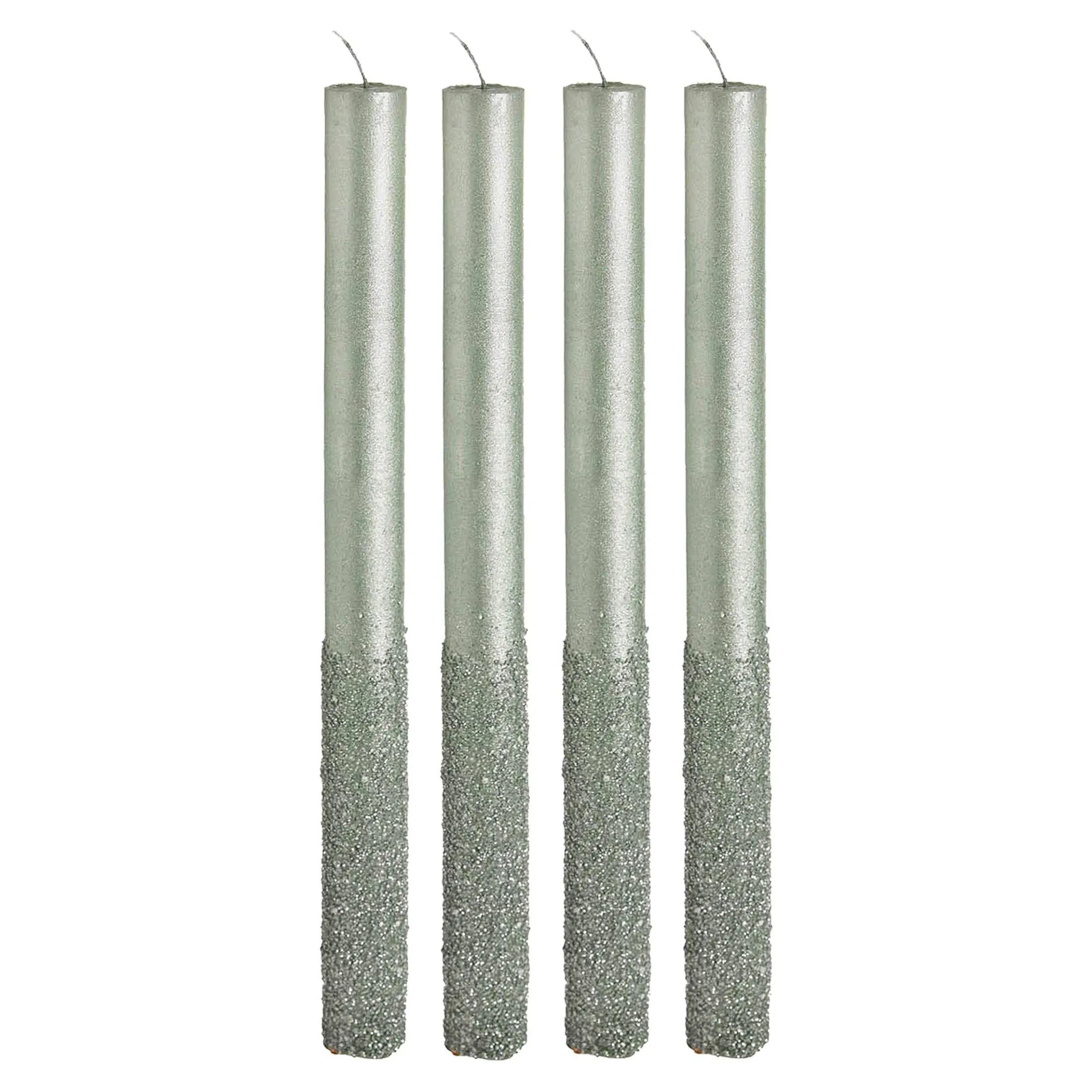 Fashion Depot Stabkerzen Metallic Granulat