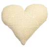 Online Depot Strick-Kissen Heart